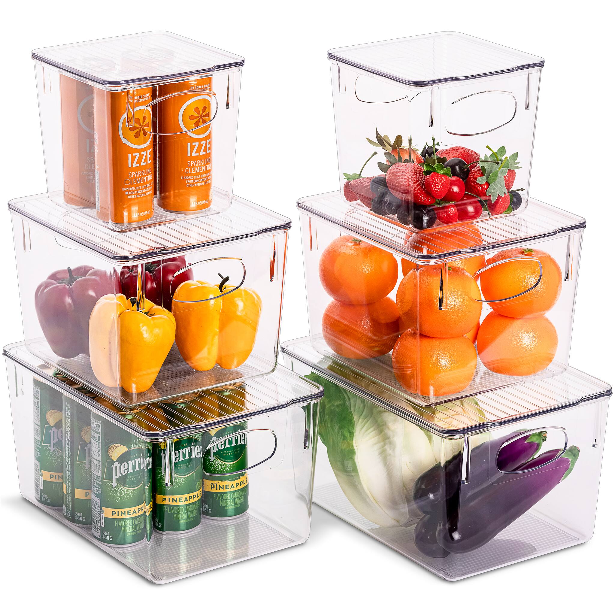 Sorbus - Fridge Drawer with lid for refrigerator & pantry