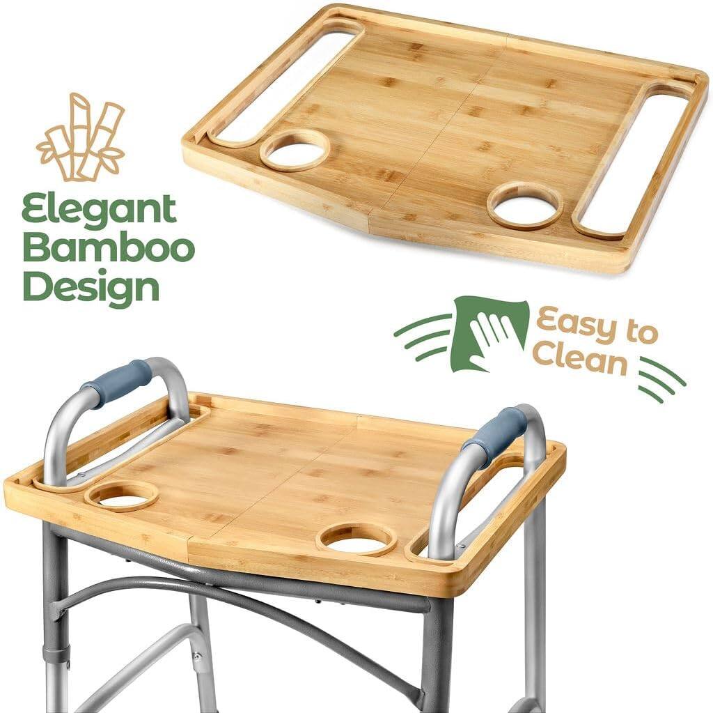 Elegant Bamboo Design  
Easy to Clean
