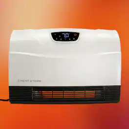 Heat Storm - 1500 Watt Smart Infrared Wall Heater with Wi-Fi - White