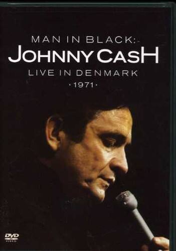 Front. Johnny Cash - Live in Denmark - 1971   - DVD.