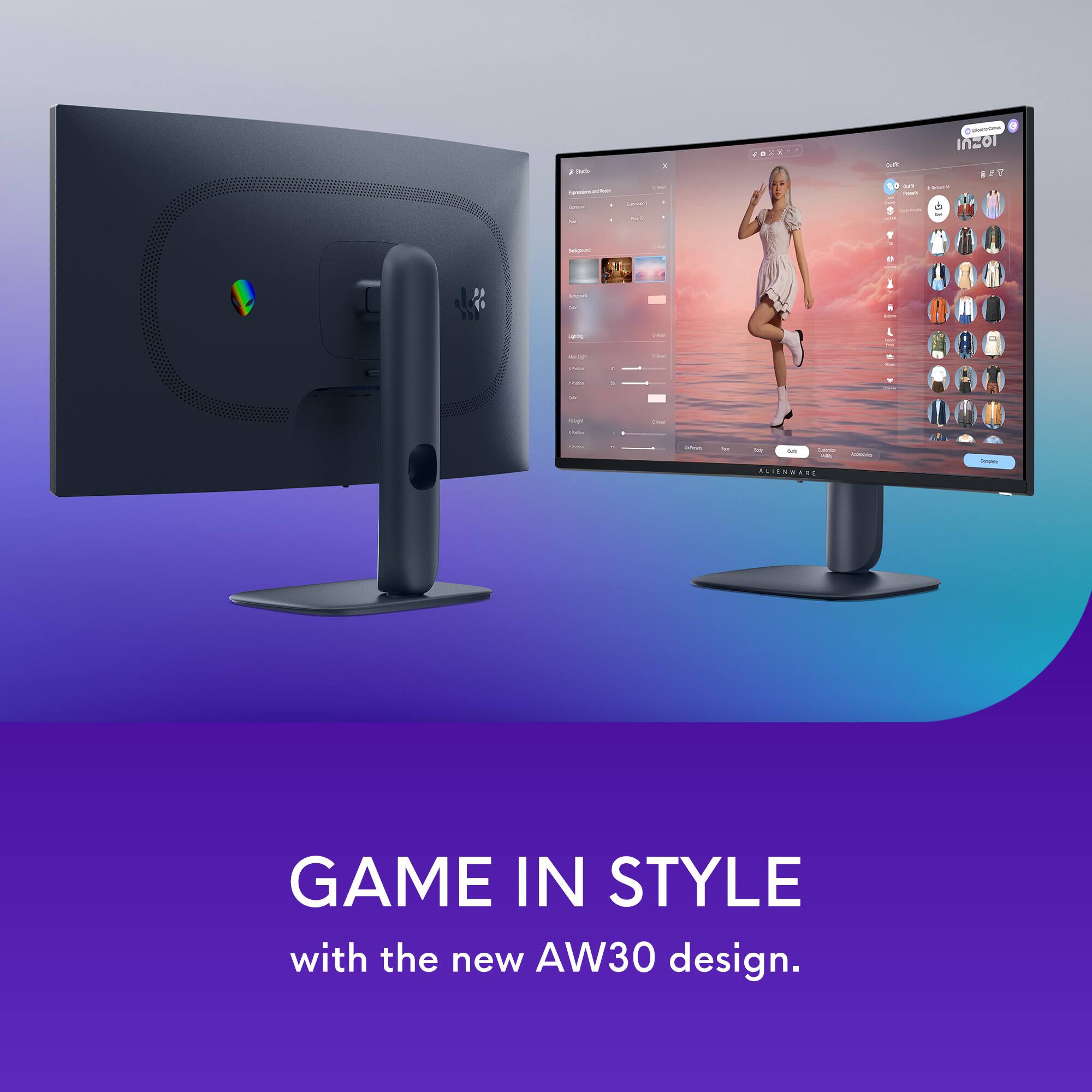Game in Style with the new AW30 design.