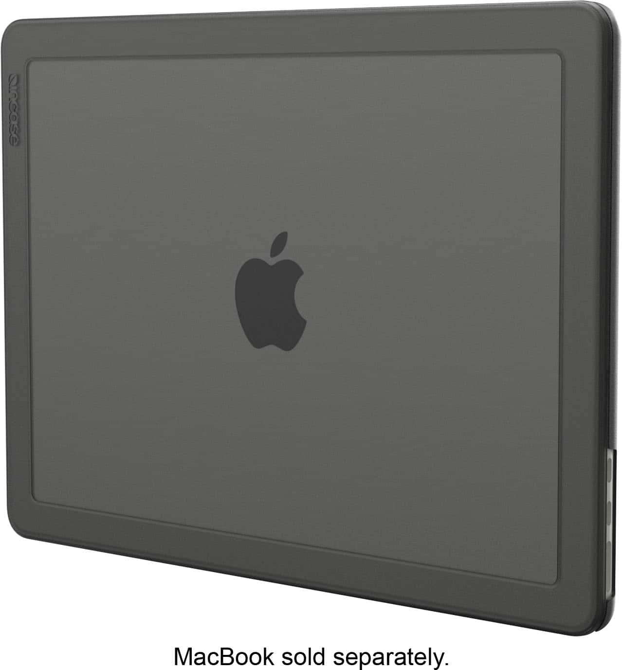 Back. Incase - Edge Hard Shell Case for MacBook Air 13-inch M4 2025, M3 2024 - Black.