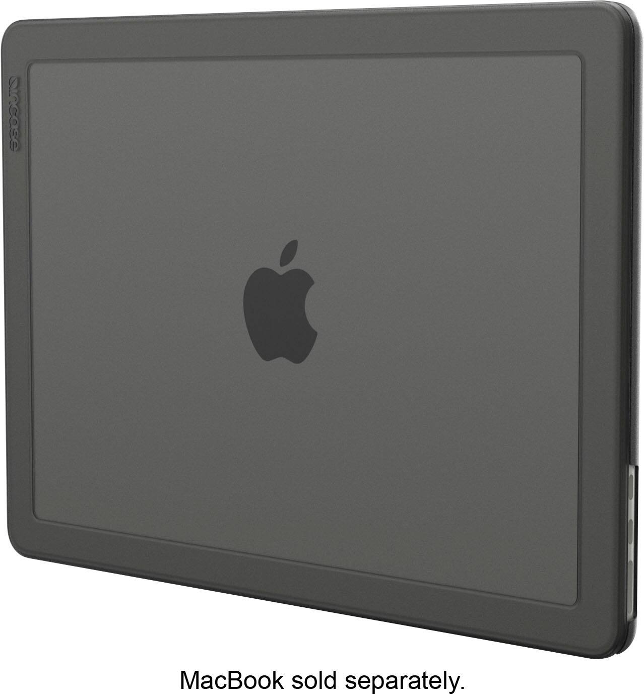 Back. Incase - Edge Hard Shell Case for MacBook Air 13-inch M4 2025, M3 2024 - Black.