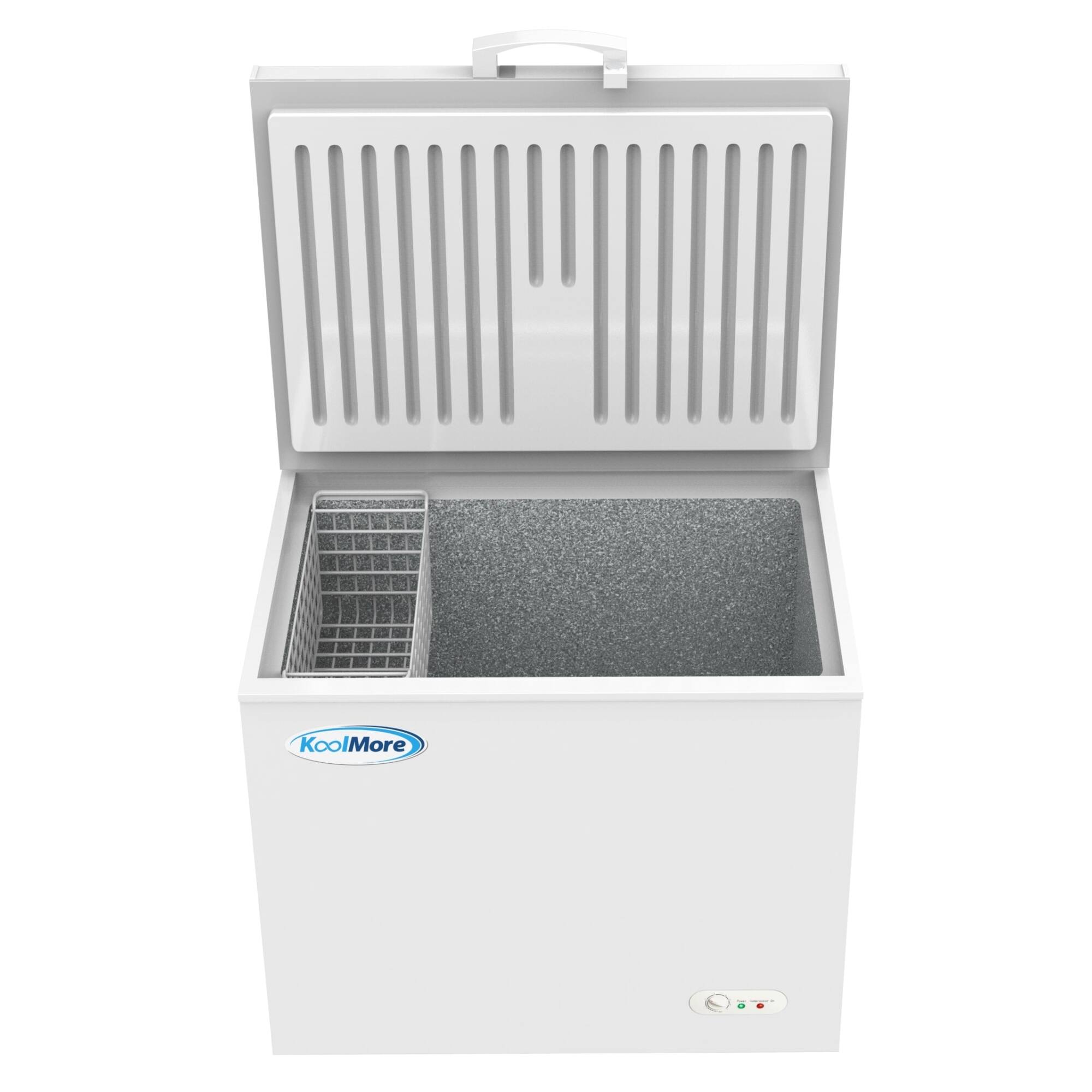 Alt View 6. Koolmore - 41 in. Commercial Chest Freezer 9.6 cu ft. SCF-9C - White.