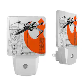 Keyscaper - Star Wars: A New Hope FactionTech Night Light 2-Pack - X-Wing