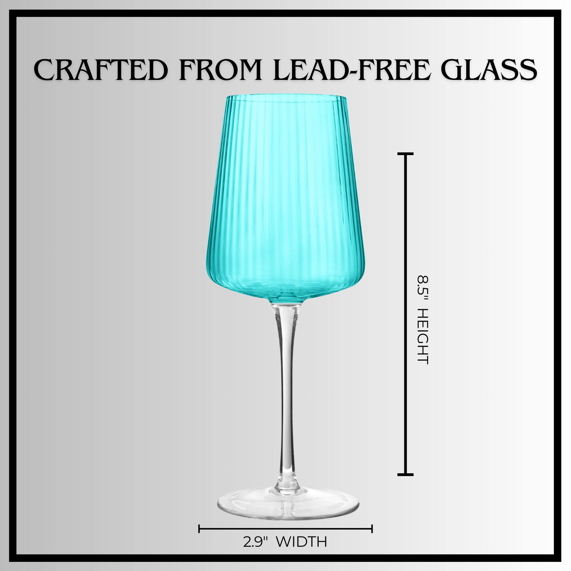 CRAFTED FROM LEAD-FREE GLASS  
8.5" HEIGHT  
2.9" WIDTH