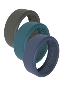 QALO - Unisex QRNT SLIM 3pk Covers Size 11 - Summit