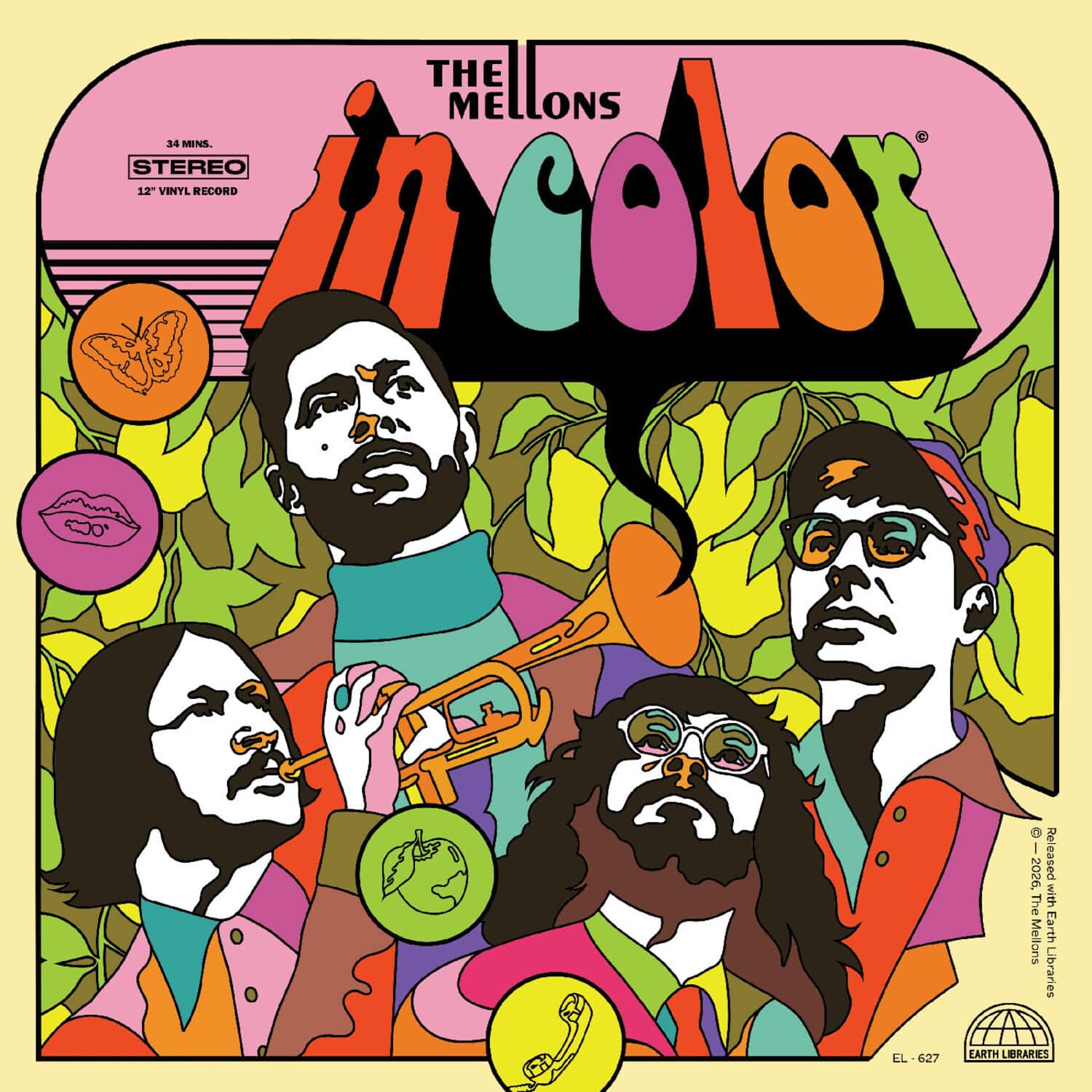 The Mellons - The Mellons in Color   - VINYL LP price history on PriceWatchPro