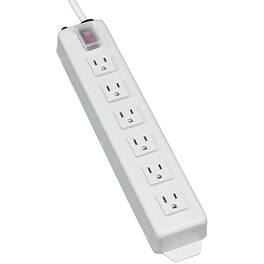 Eaton Tripp Lite Series Power It! 6-Outlet Power Strip, 6 ft. (1.83 m) Cord, Power Switch Cover - NEMA 5-15P - 6 NEMA - Black