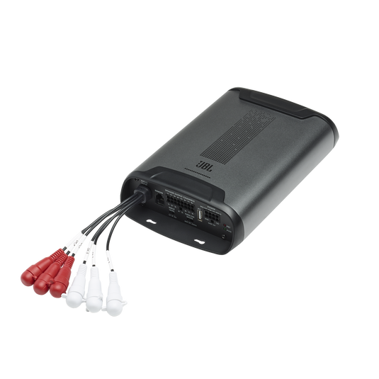 Front. JBL - JBL DSP4086 AMP 40 x 8 Channel / Class D Amplifier with DSP - Black.