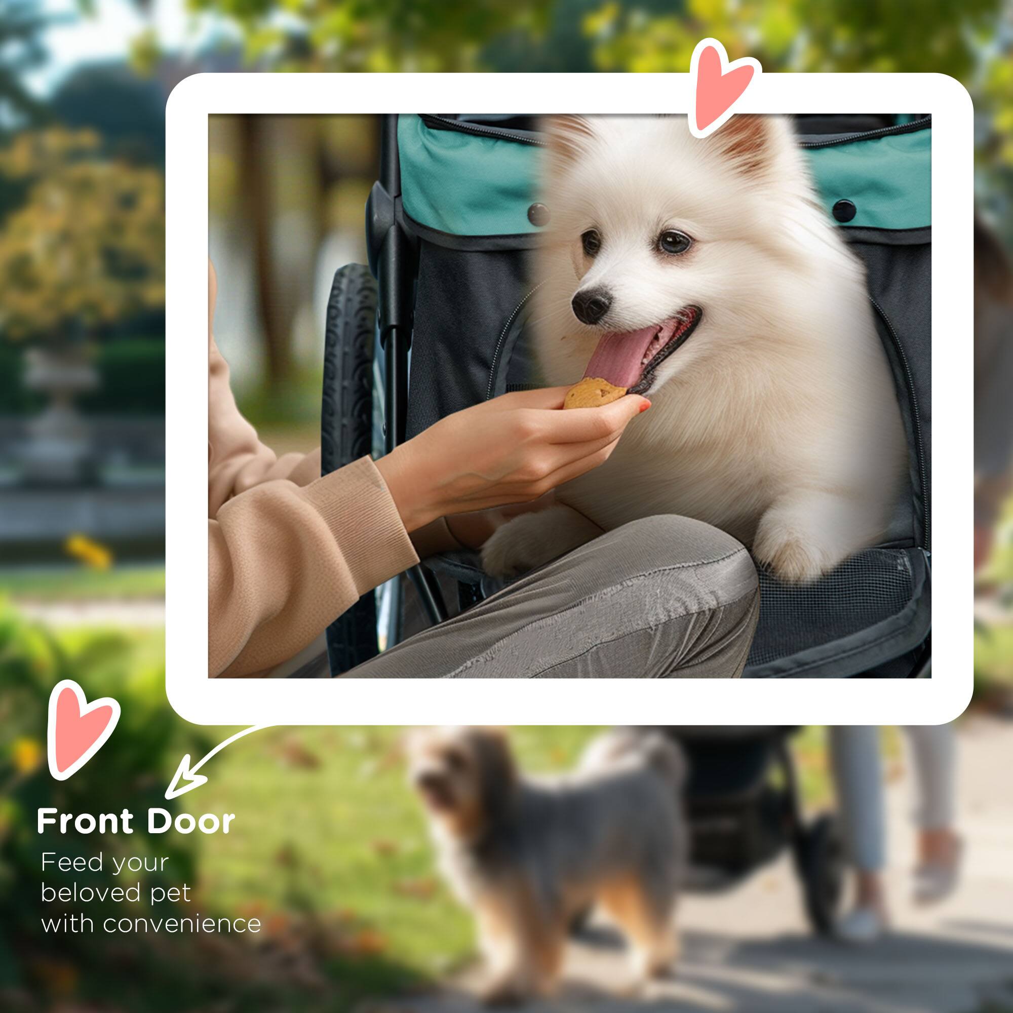 Front Door  
Feed your beloved pet with convenience