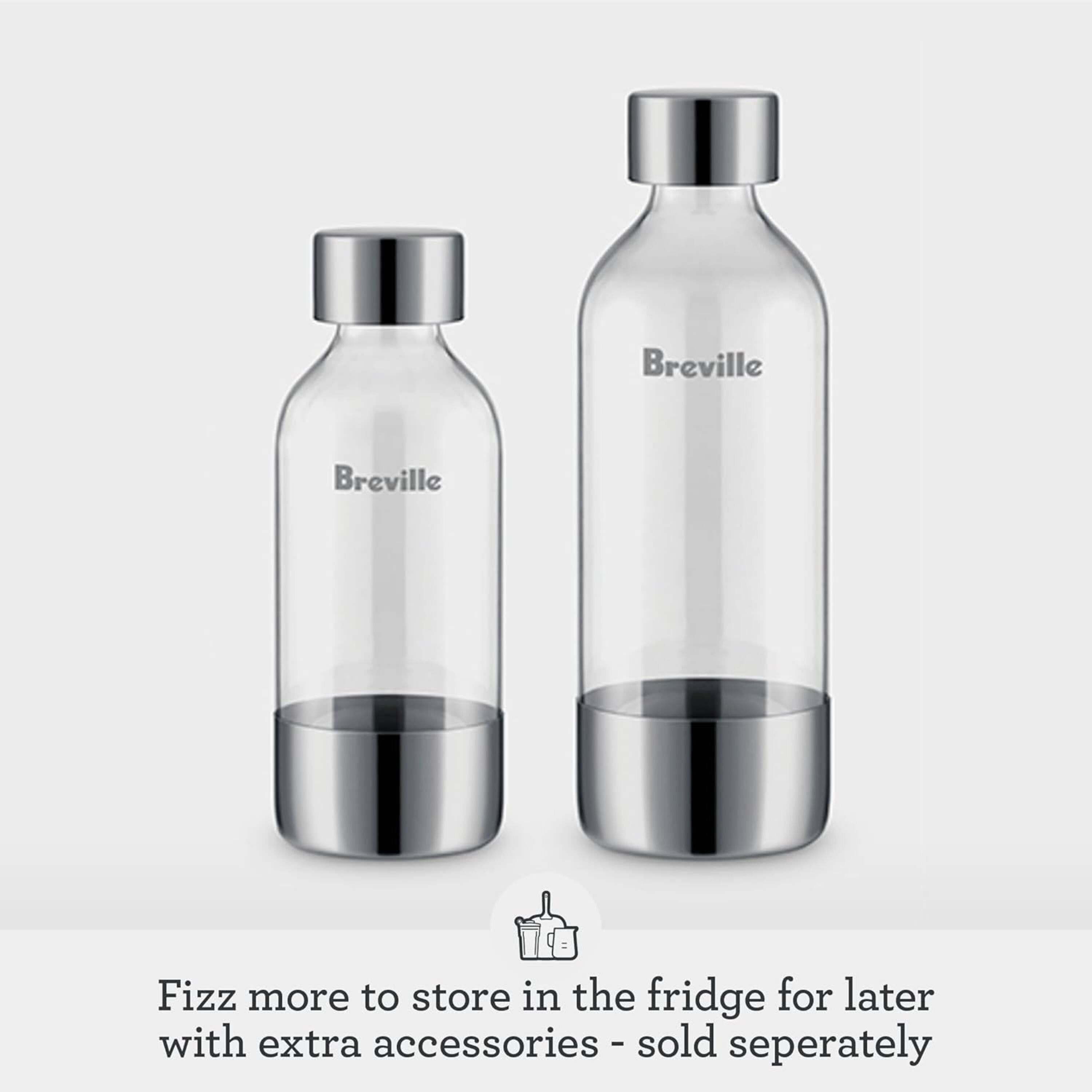 Breville Fizz more to store in the fridge for later with extra accessories - sold separately