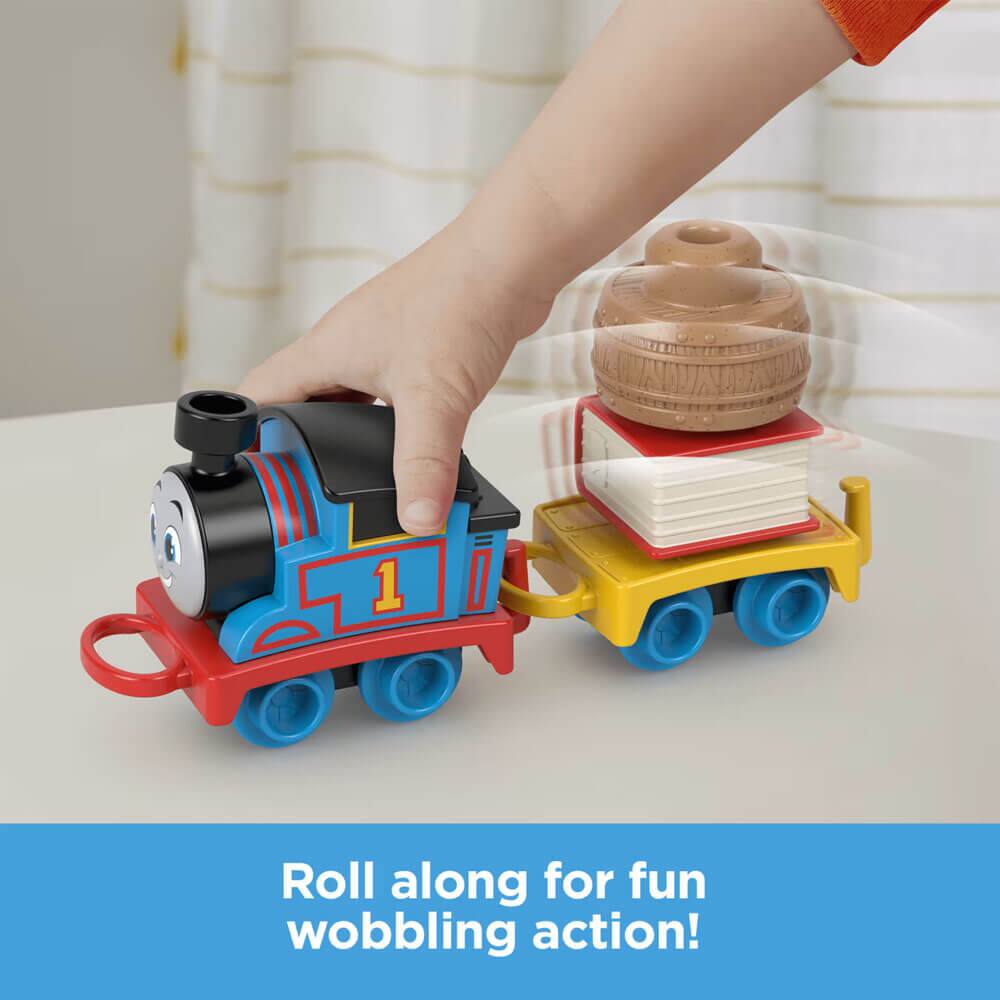 Roll along for fun wobbling action!