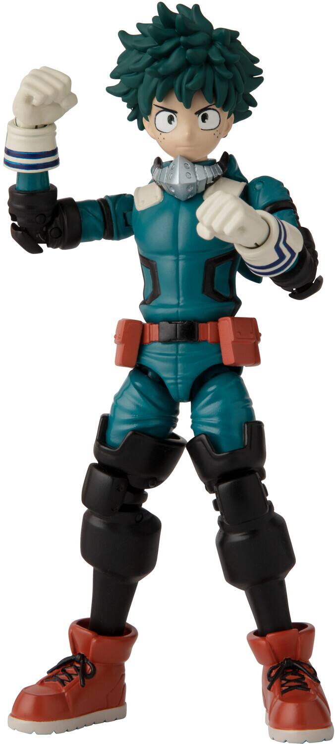 Alt View 2. Bandai - ANIME HEROES - My Hero Academia - Midoriya Izuku Action Figure - Multicolor.