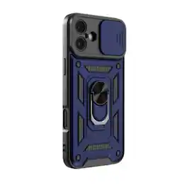 Stock Preferred - Heavy-Duty Shockproof Case for iPhone 17 Pro Max - Blue