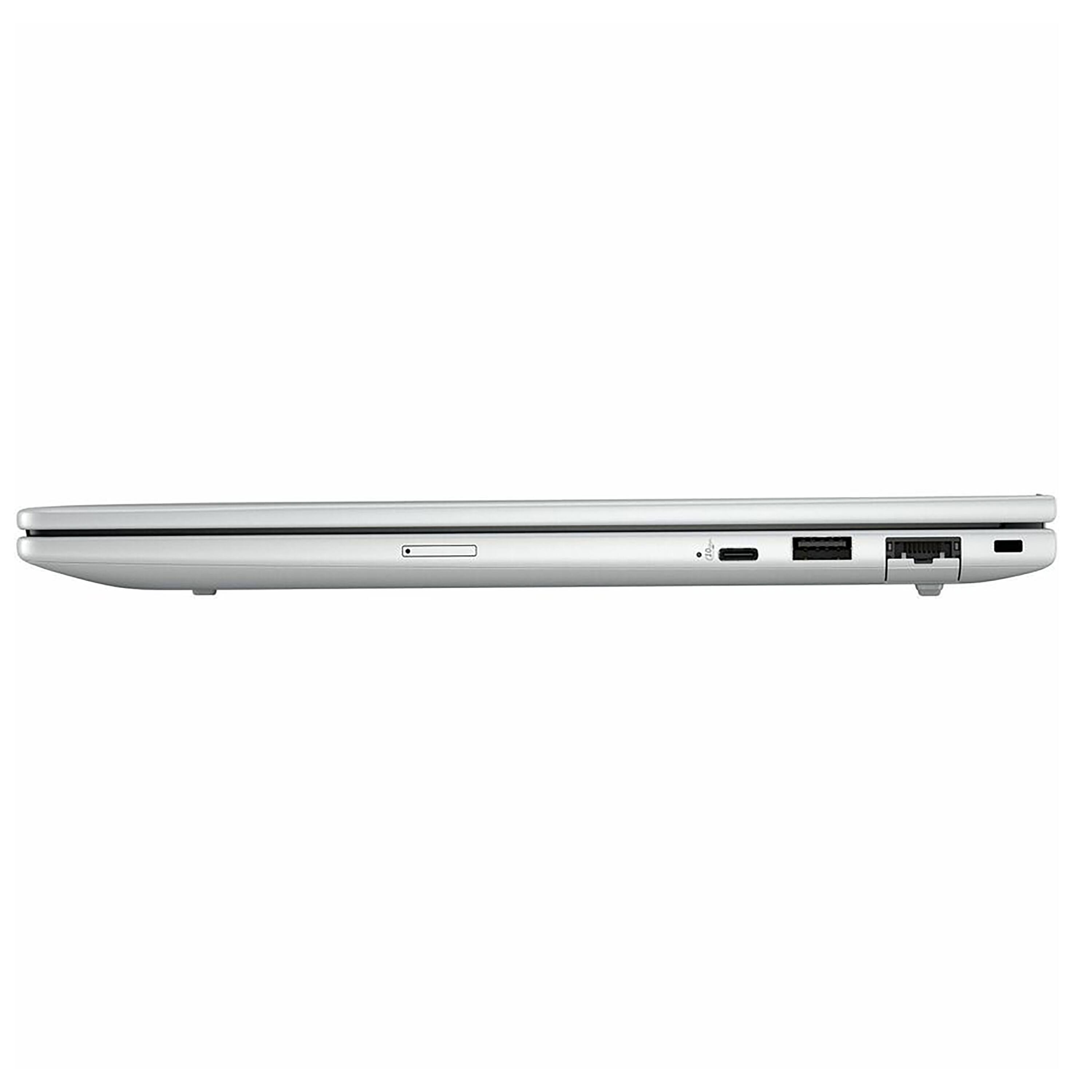 Alt View 3. HP - EliteBook 14" Touchscreen Laptop - Intel Core Ultra 7 268V with 32GB Memory - 512GB SSD - Glacier Silver.