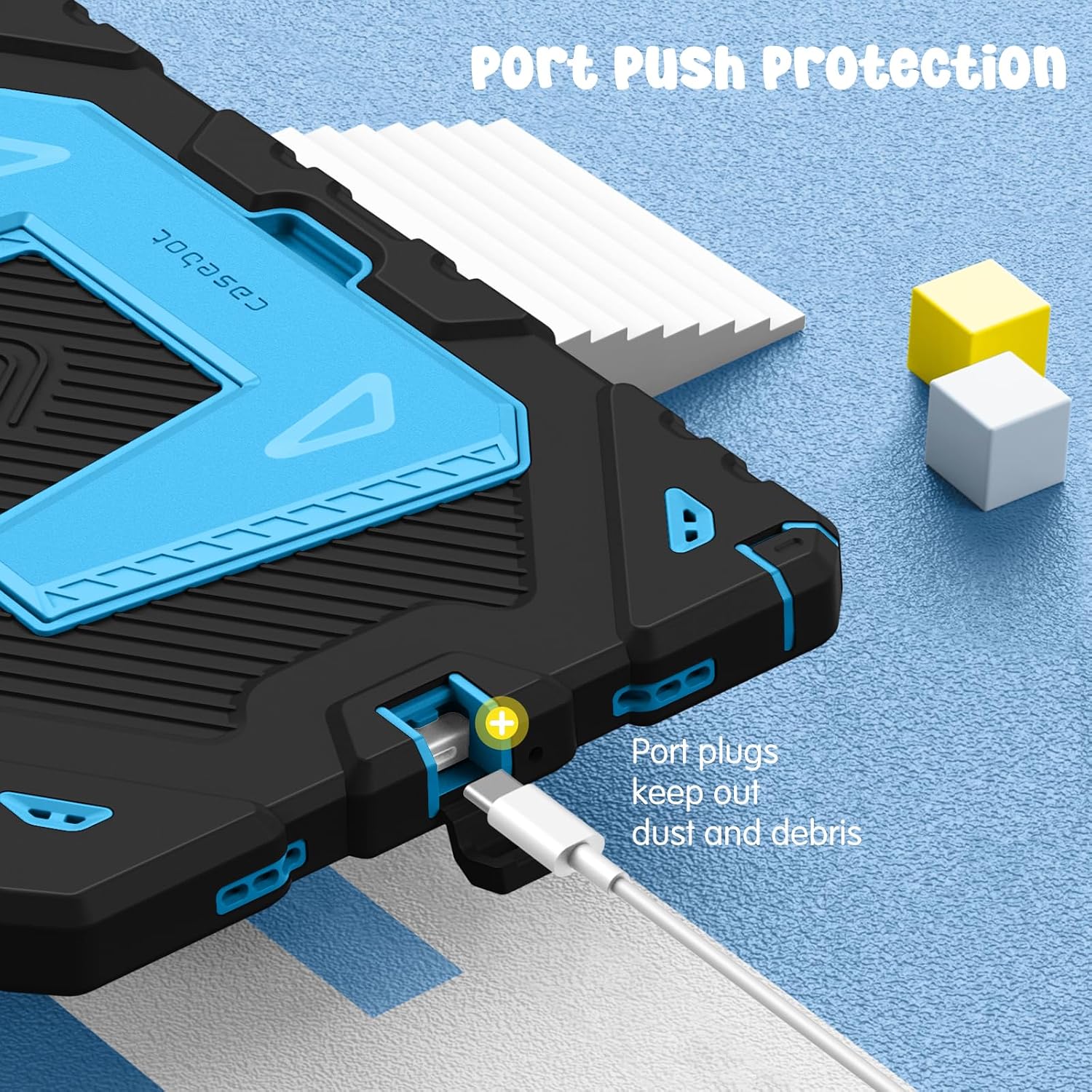 Port Push Protection

Port plugs keep out dust and debris