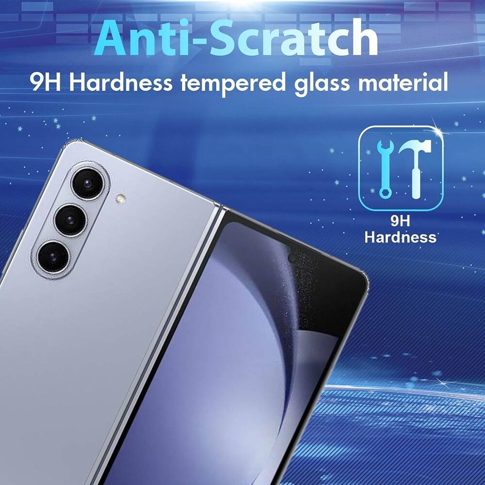 Anti-Scratch  
9H Hardness tempered glass material  
9H Hardness
