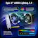 Epic-X™ ARGB Lighting 2.0
2x the light effects, more LEDs, and new lighting zones exclusive to RTX 50 Series models.
Over 40 individual, fully customizable, ARGB LED lights.
Control 3 lighting zones across front, rear, and top of card.
Customization Controls
R 24 G 167 B 224 #18a7e0