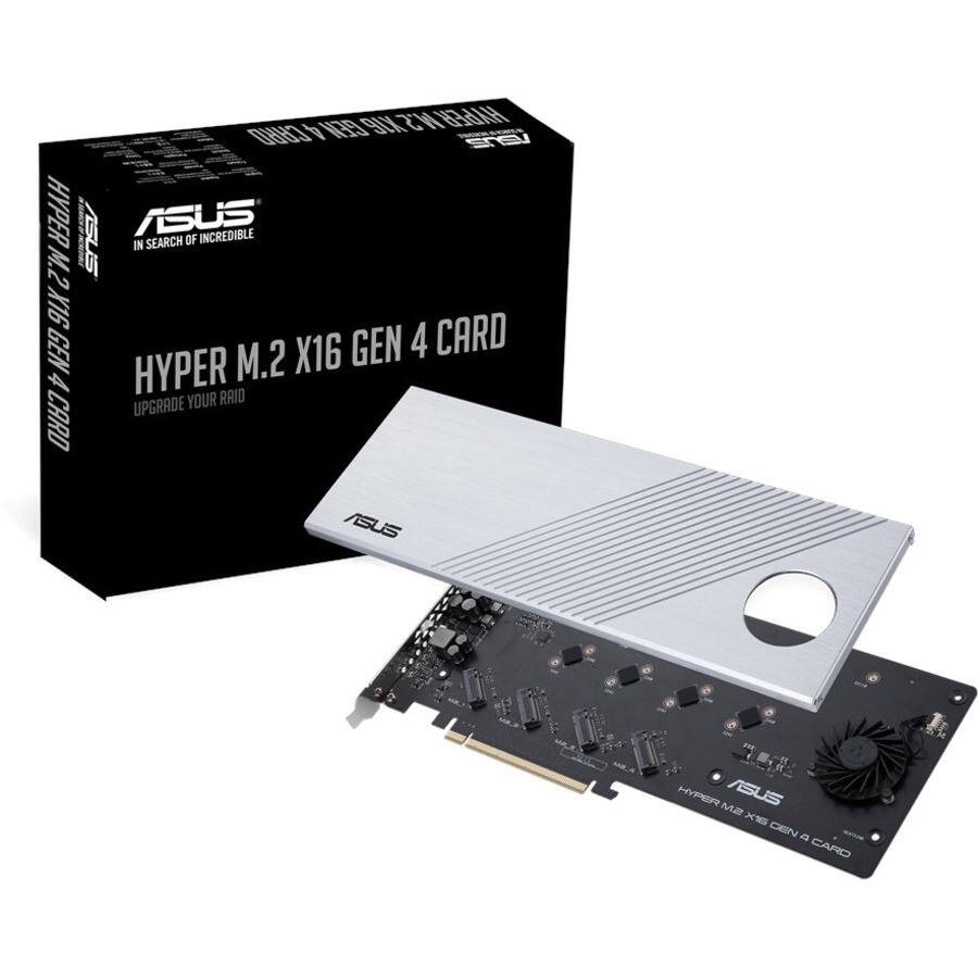 ASUS  
IN SEARCH OF INCREDIBLE  

HYPER M.2 X16 GEN 4 CARD  
UPGRADE YOUR RAID  

HYPER M.2 X16 GEN 4 CARD