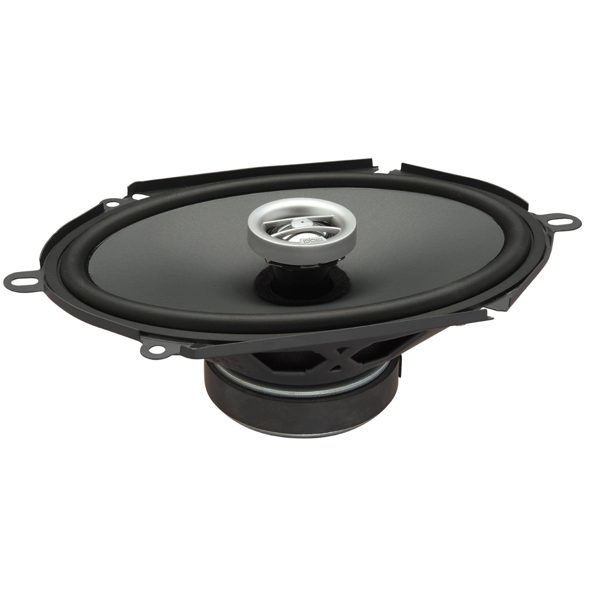 Alt View 10. Powerbass - PowerBass OE-682 - 6x8" Coaxial Speakers 2-Ohm - Pair - Black/Gray.