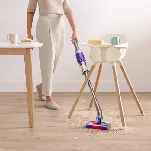Back. Dyson - Omni-Glide Cordless Vacuum - Closeout Edition with 5 accessories - Gold/Iron.
