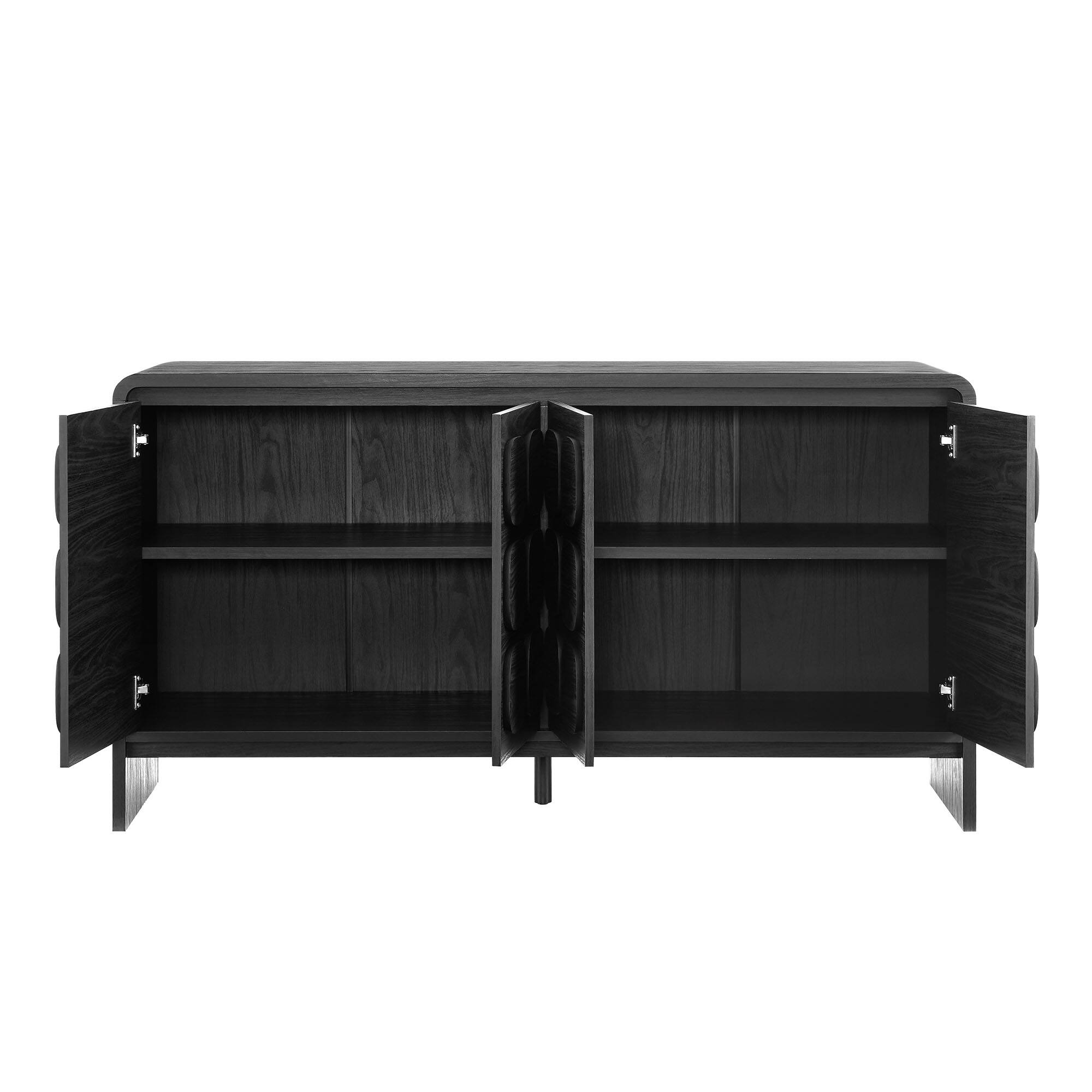 Alt View 5. Modway - Toscana 61" Sideboard by Modway - Black.