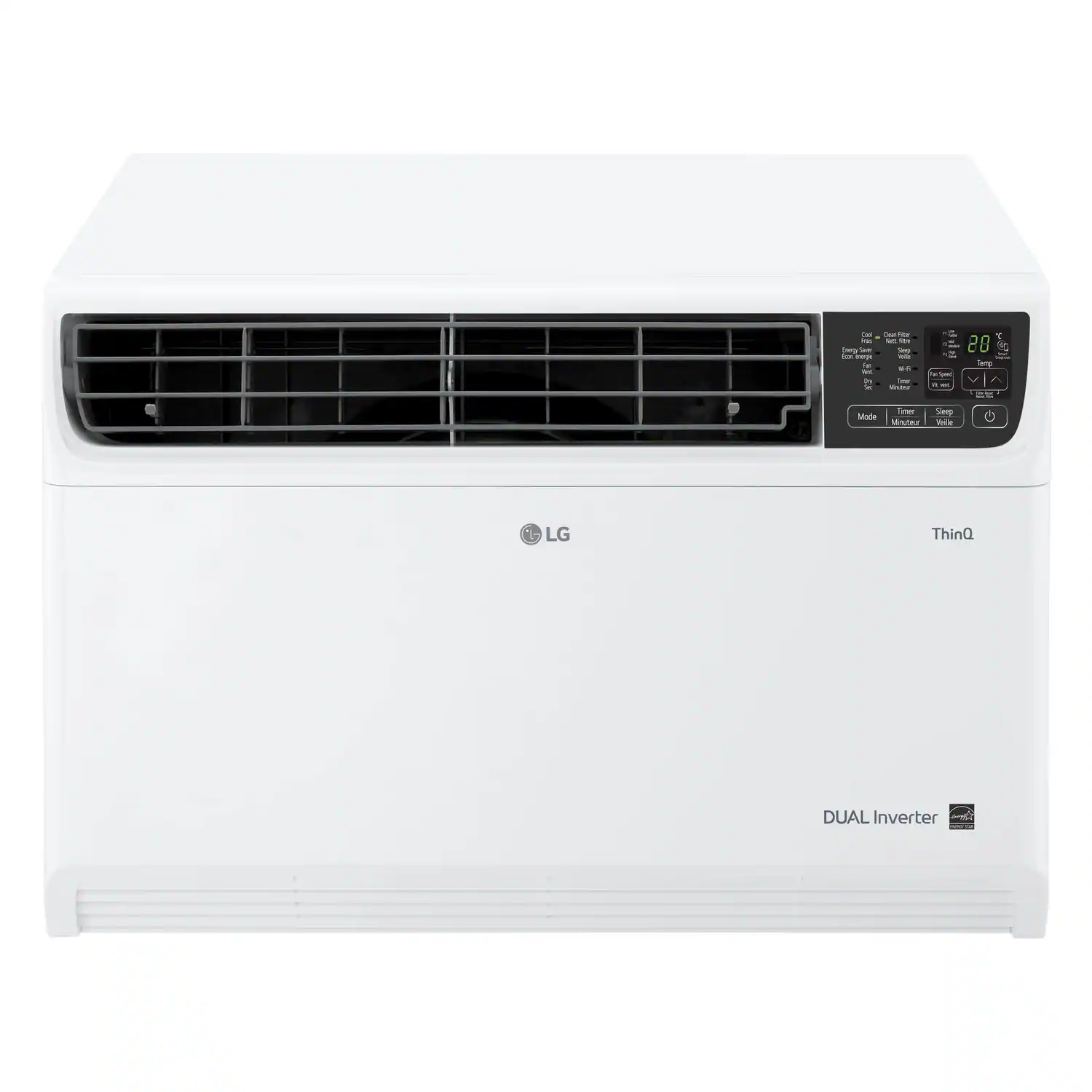 LG ThinQ DUAL Inverter  
Mode: Sleep  
Temperature: 20°C
