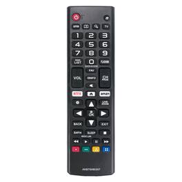 VINABTY - New AKB75095307 Replaced Remote Control Fits for LG LED LCD TV 43UJ6500 43UJ6560 49UJ6500 49UJ6560 55UJ6520 - Black