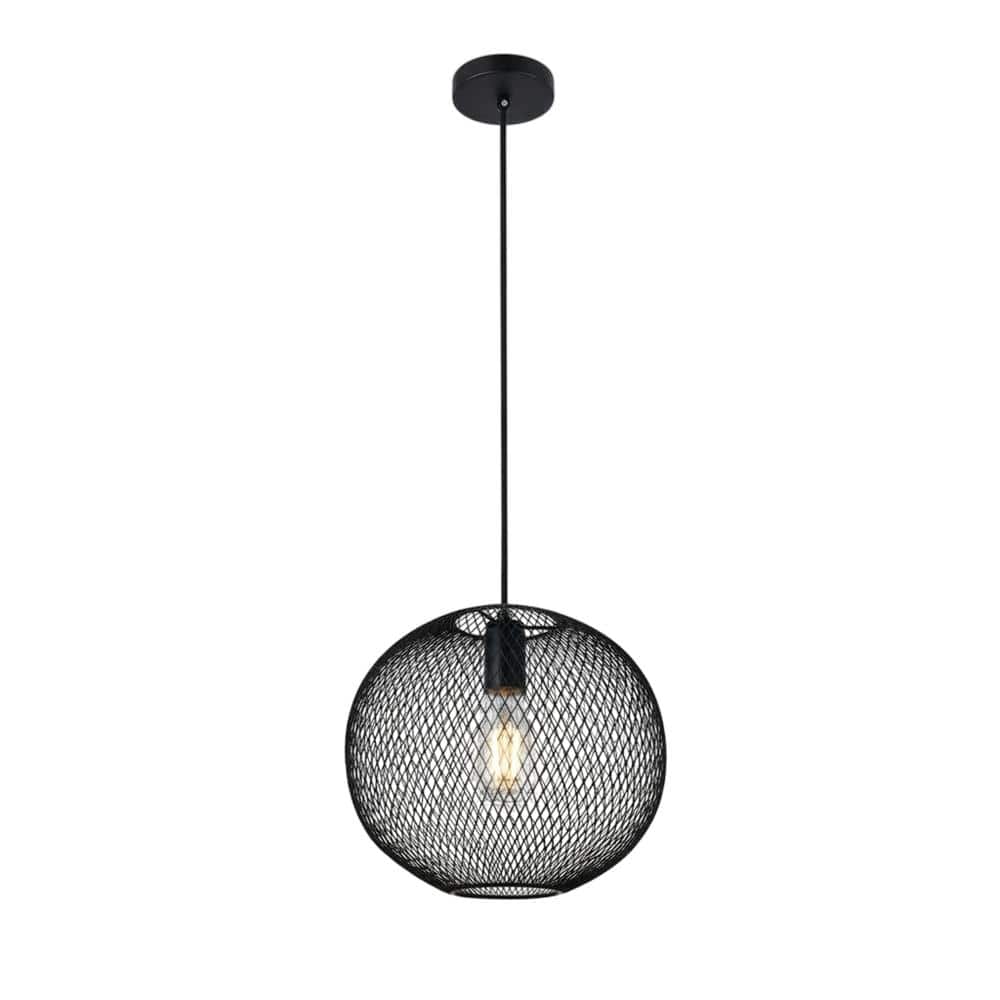 Living District - Keller 1 Light Pendant - Black price history on PriceWatchPro