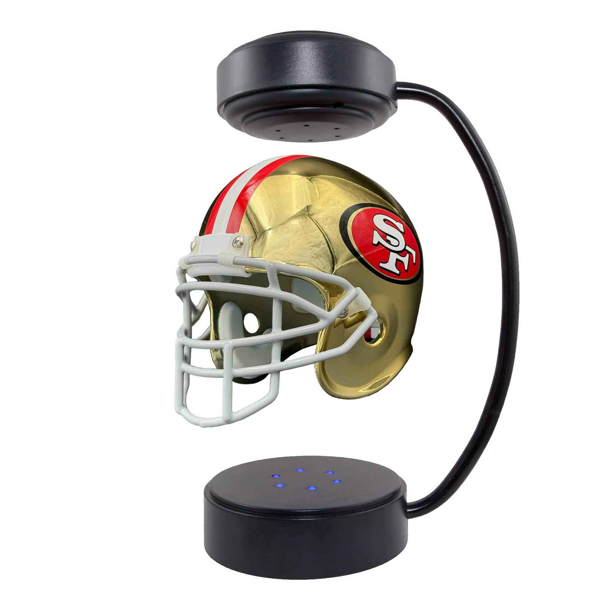 Pegasus - San Francisco 49ers Metallic Chrome Hover Helmet - Multicolor
