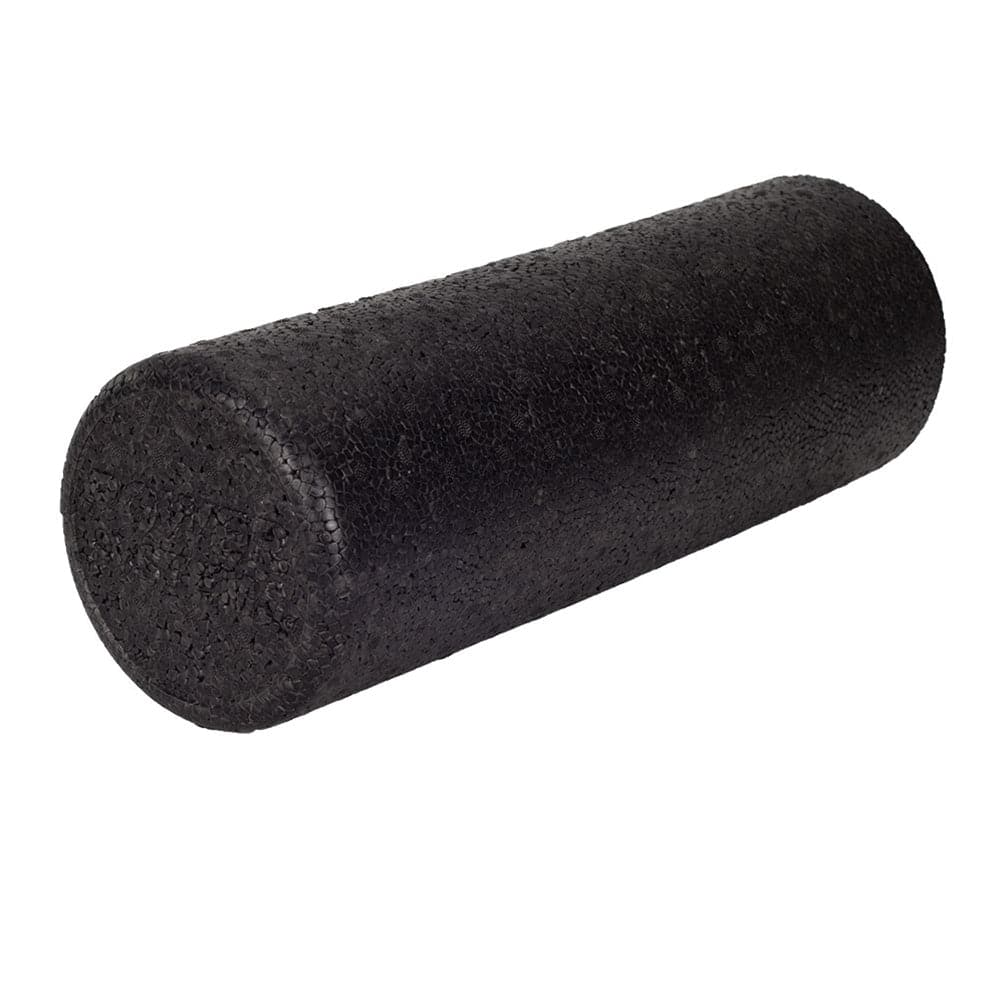 Power Systems - High Density Foam Roller 12" – Firm Back & Neck Massager for Pain Relief - Black