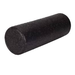 Power Systems - High Density Foam Roller 12" – Firm Back & Neck Massager for Pain Relief - Black
