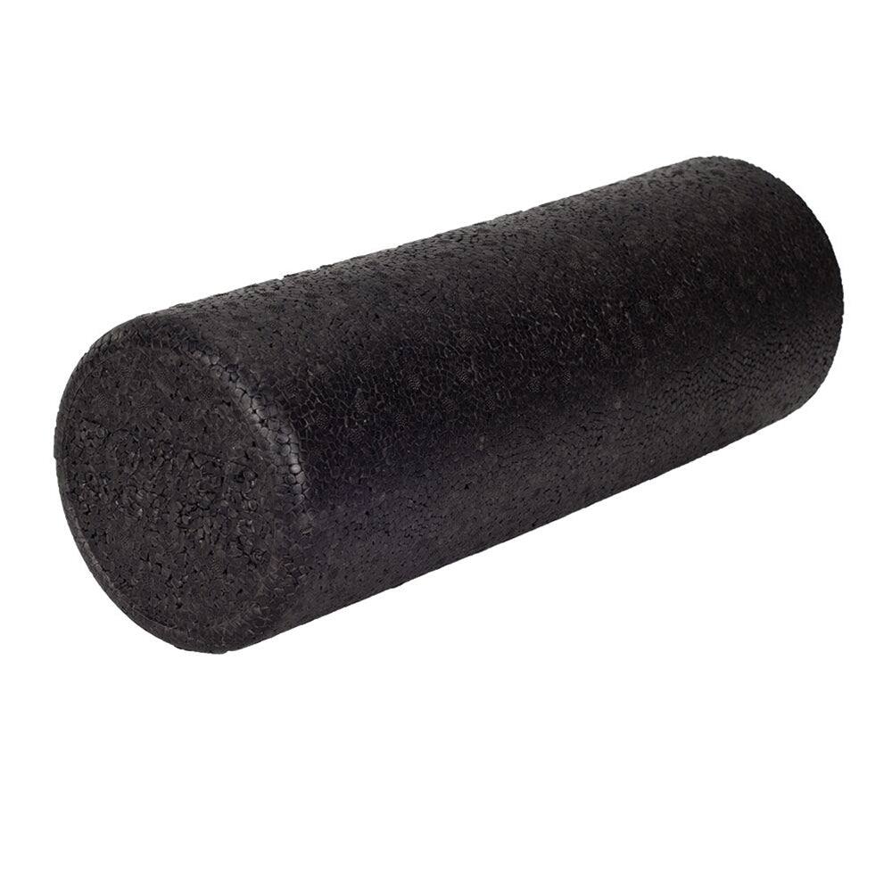 Power Systems - High Density Foam Roller 12" – Firm Back & Neck Massager for Pain Relief - Black