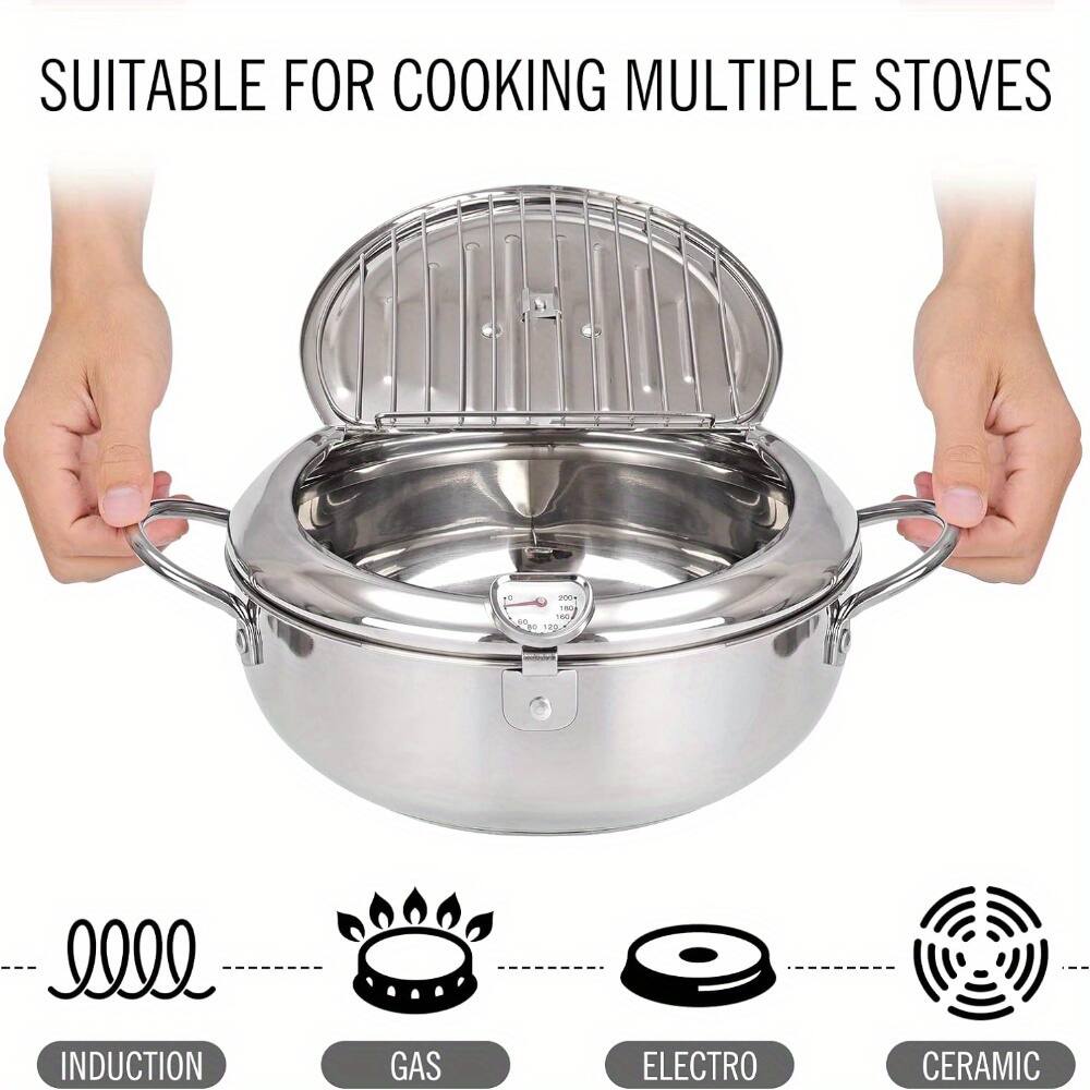 SUITABLE FOR COOKING MULTIPLE STOVES

INDUCTION  
GAS  
ELECTRO  
CERAMIC