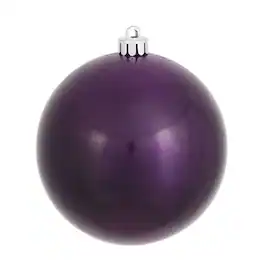 Vickerman - 4.75" Candy Ball UV Drilled 4 per Bag - Plum