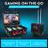 GAMING ON-THE-GO
IMMERSIVE GAMING EXPERIENCE
* Play Station and Controller not included
Integrated Monitor 21.5" FHD
Built In Stereo Speakers
Outdoor Ready Detachable Trolley