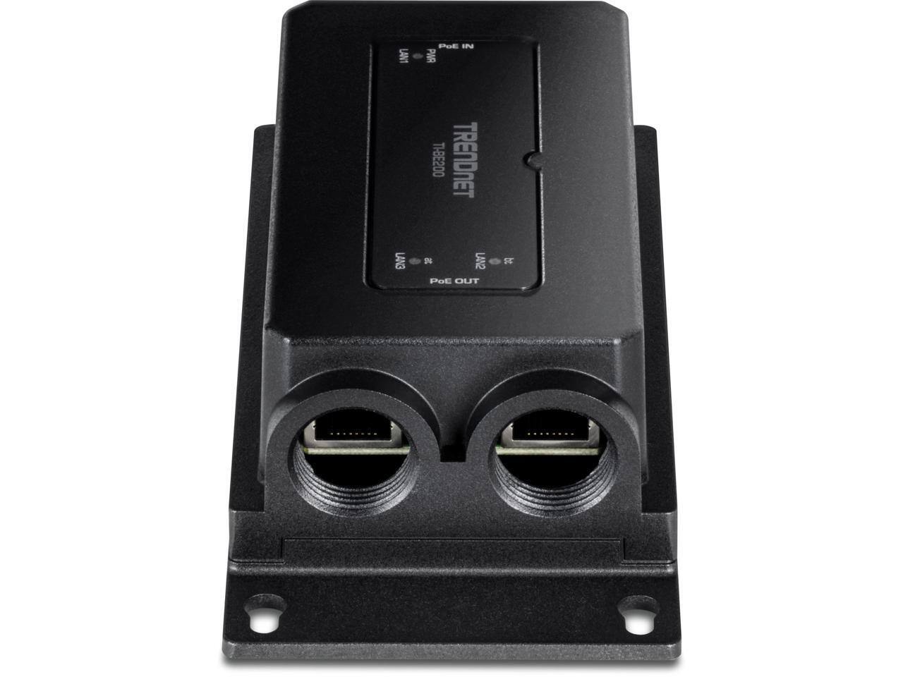LAN PoE IN  
PHB  
TRENDNET  
T12E2200  
LAN1  
LAN2  
PoE OUT