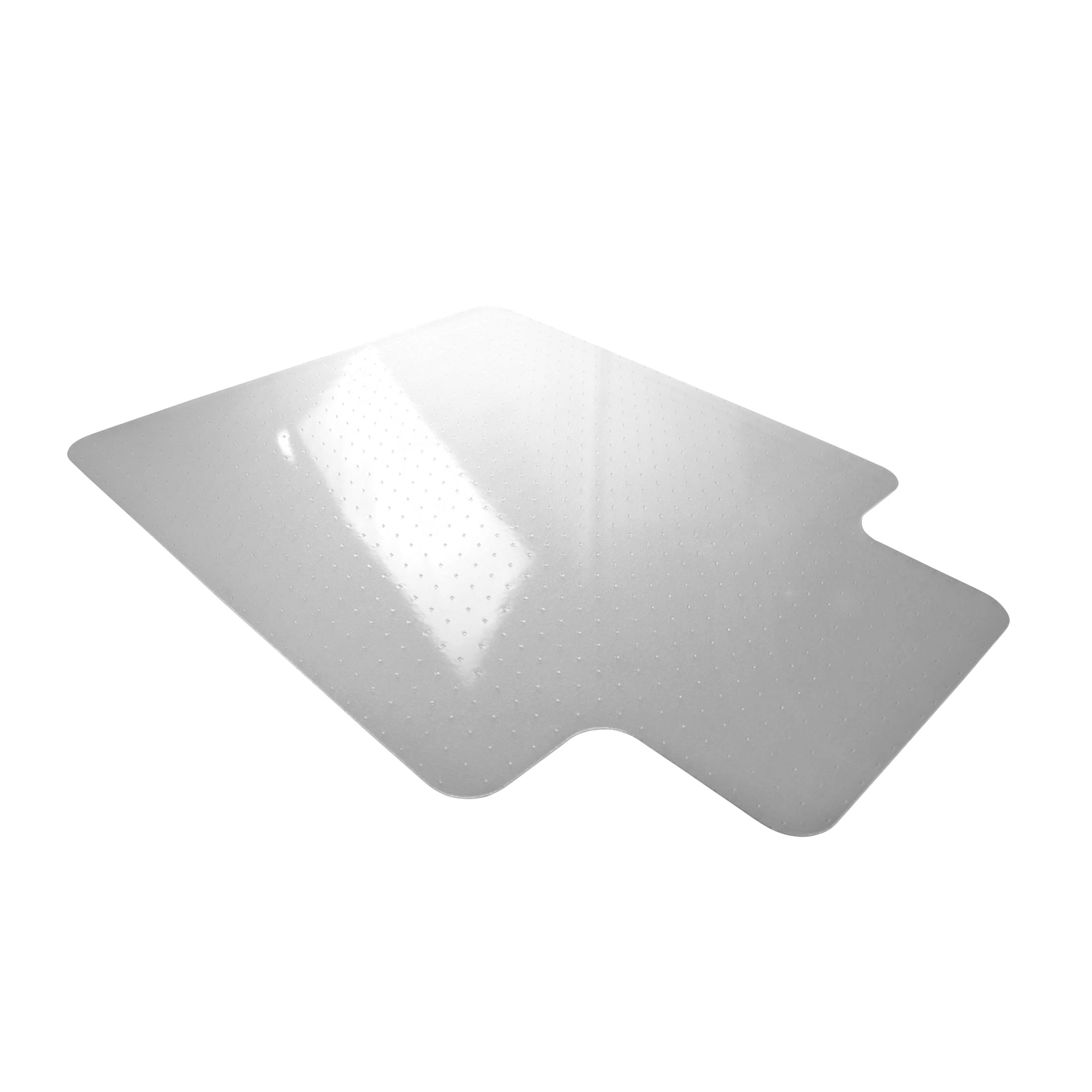 Front. Floortex - Lipped APET Chair Mat for Carpets 36 x 48 inches - Clear.