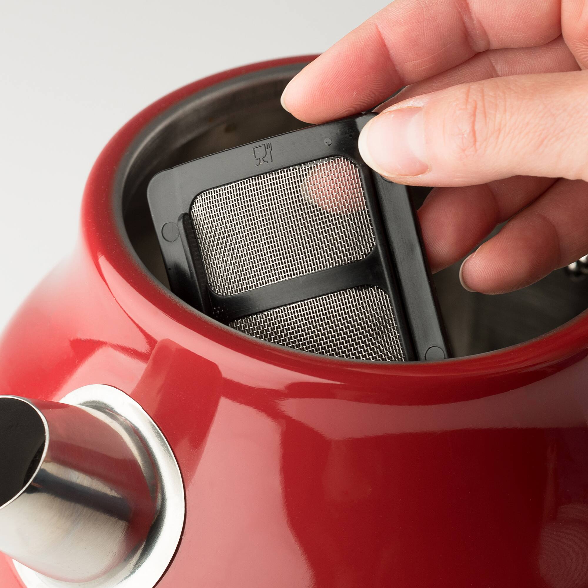 Alt View 7. Haden - Haden Stainless Steel Retro Toaster & 1.7 Liter Stainless Steel Electric Kettle - Red.