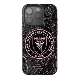 Keyscaper - MLS - Inter Miami CF iPhone Bling Case - 14 - Black
