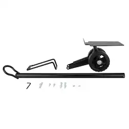 Camco - Steerable Wheel Kit for 28 & 36 Gallon Rhino Tote Tank with Tow Bar Handle - Black