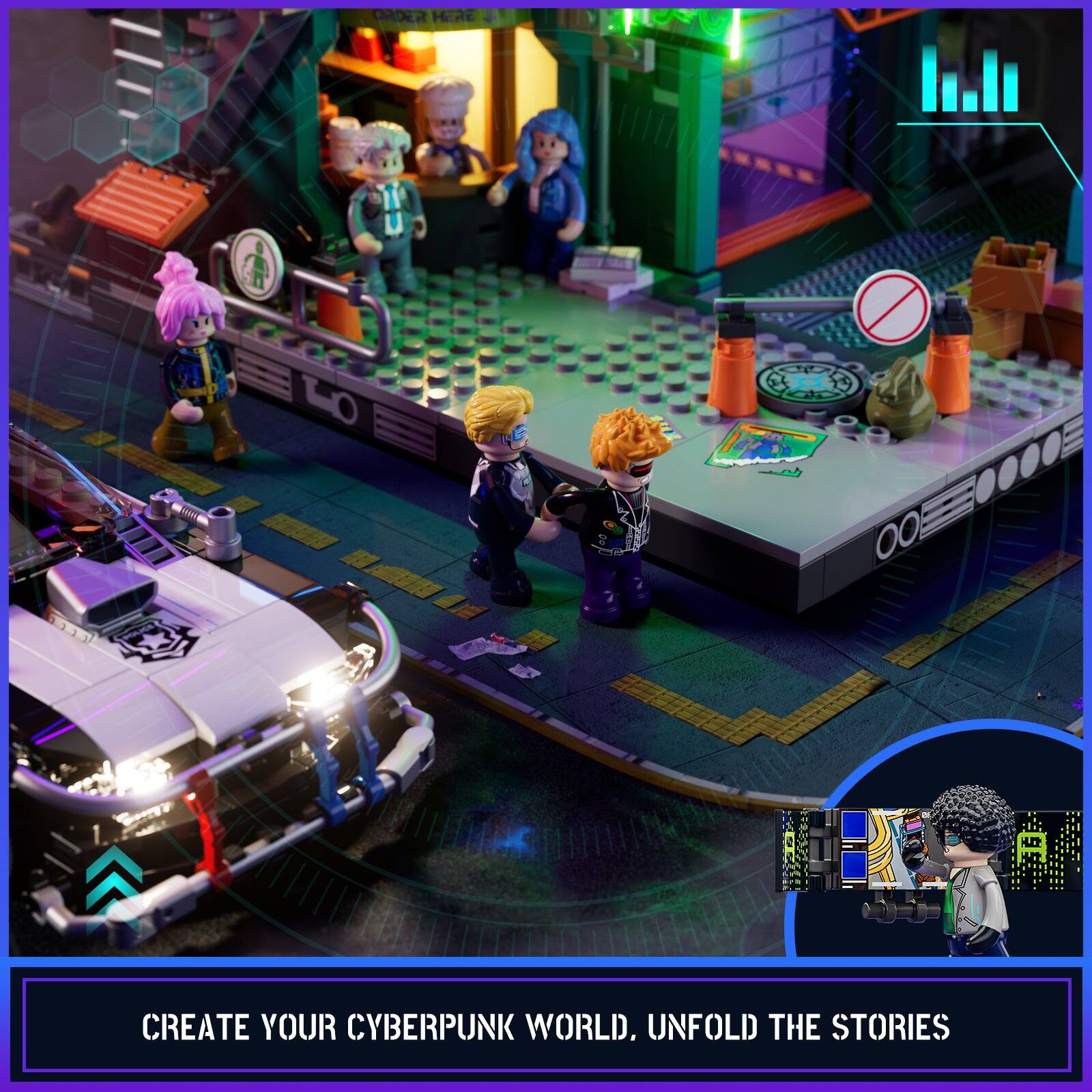 CREATE YOUR CYBERPUNK WORLD. UNFOLD THE STORIES