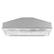 Front. Forno Appliances - Altilia 60" Built-In Range Hood with LED Lighting - Stainless steel.