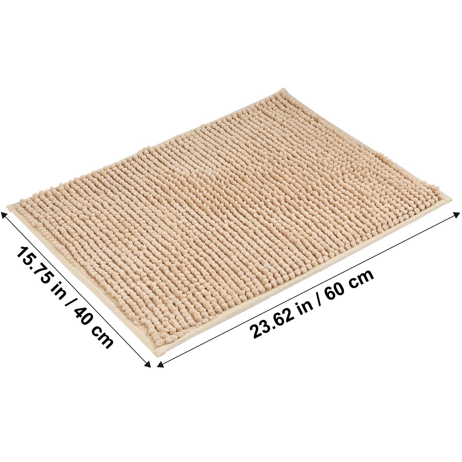 15.75 in / 40 cm  
23.62 in / 60 cm