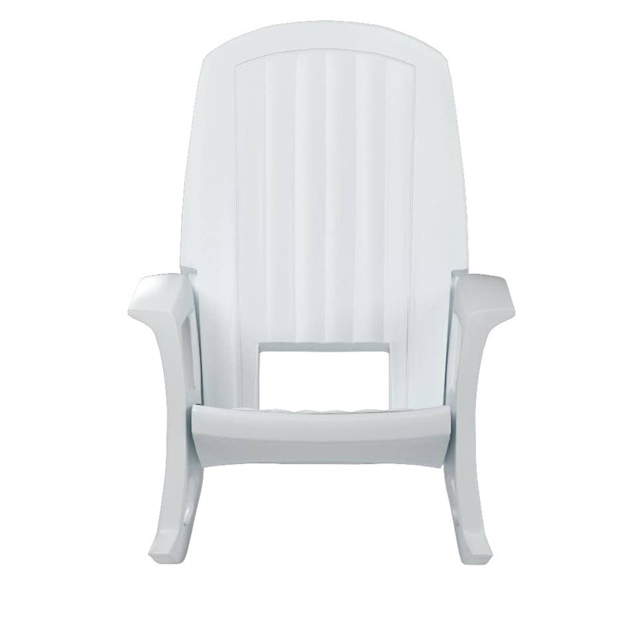 Alt View 10. Semco - Semco Rockaway Heavy Duty All Weather Outdoor Rocking Chair, White (3 Pack) - White.