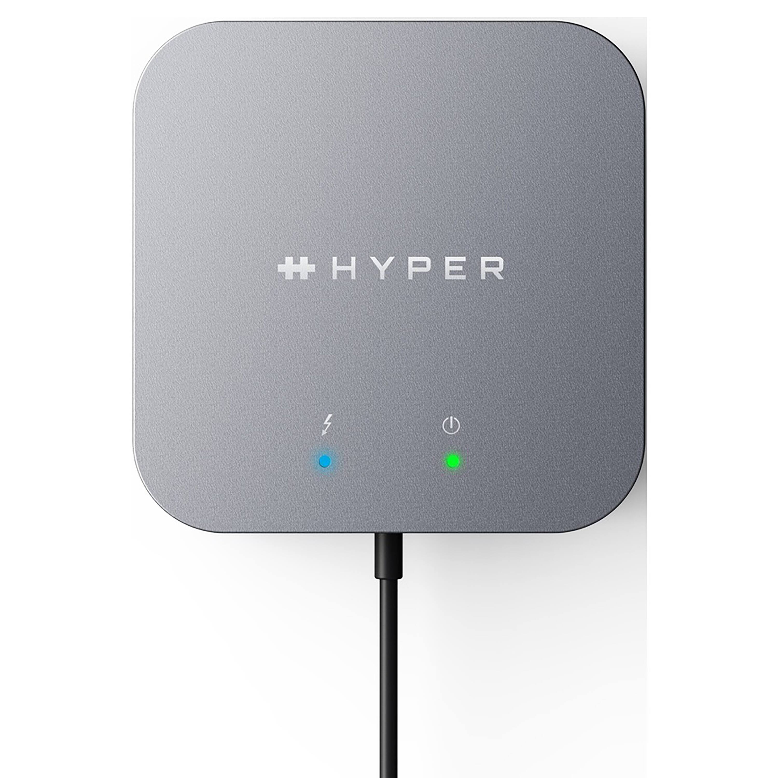 Alt View 16. Targus - HyperDrive Thunderbolt 3 7-Port Mobile Dock - Gray.