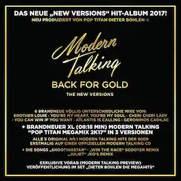 Modern Talking - Back For Gold - VINYL LP