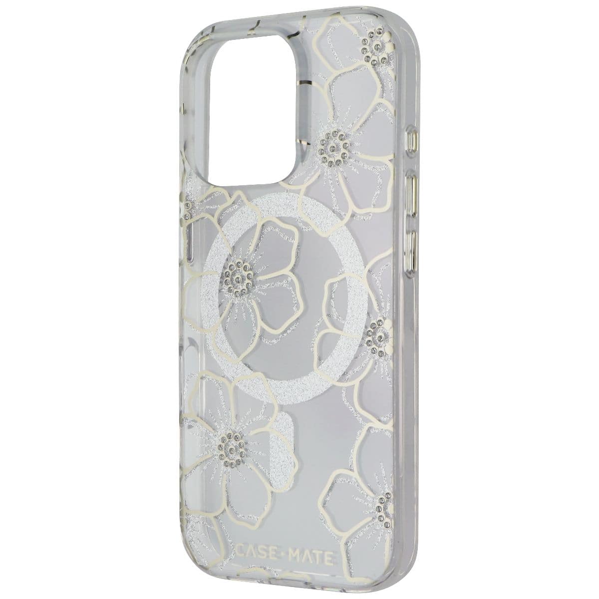 Case-Mate - Hard Case for MagSafe for Apple iPhone 16 Pro - Floral Gems - Clear price history on PriceWatchPro