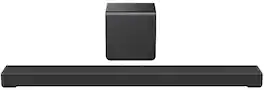 TCL - Q85K Q Class 7.1.2 Channel Dolby Atmos Soundbar with Dual-Driver Wireless Subwoofer - Black